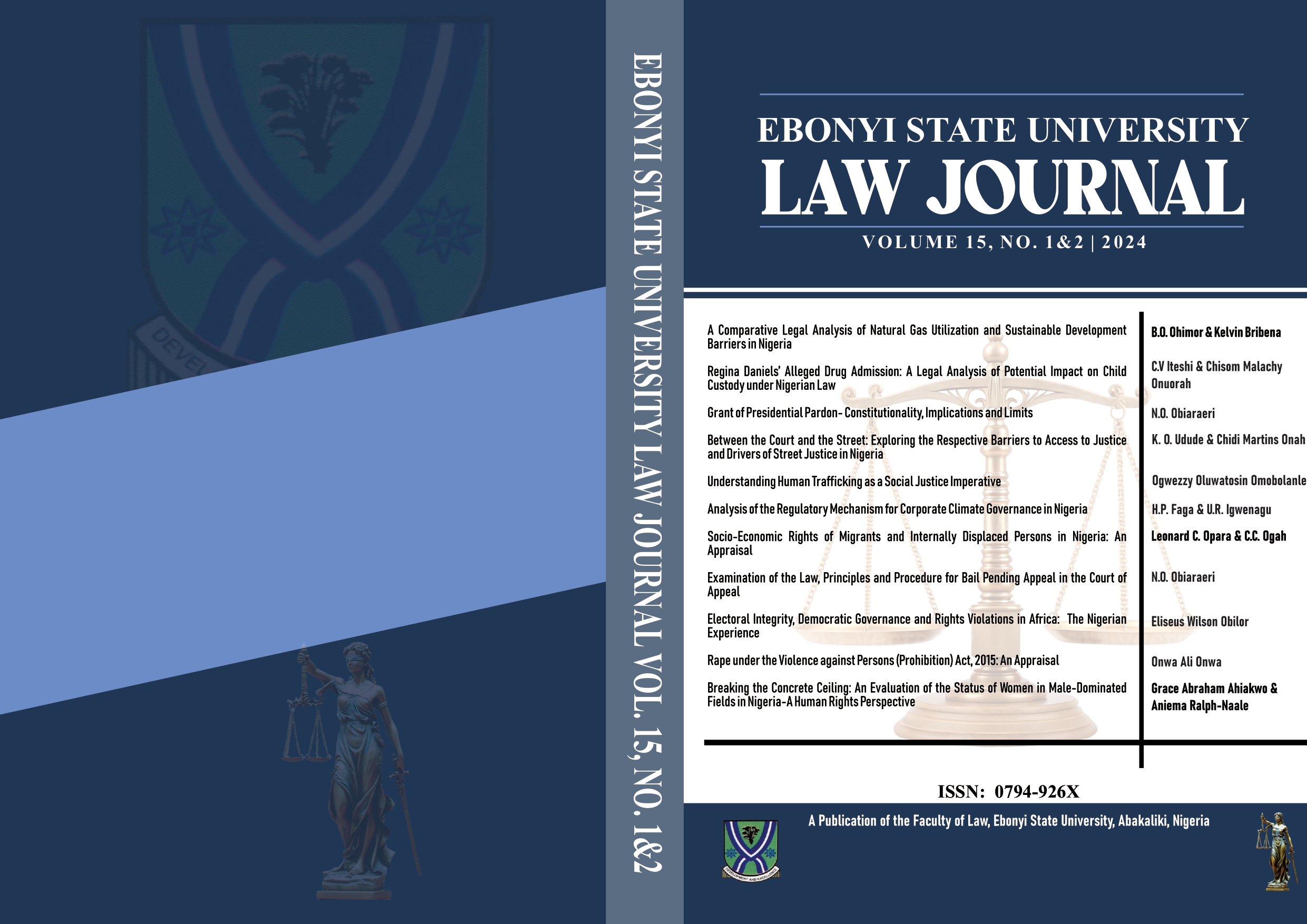 					View Vol. 15 No. 1 & 2 (2024): Current Issue
				